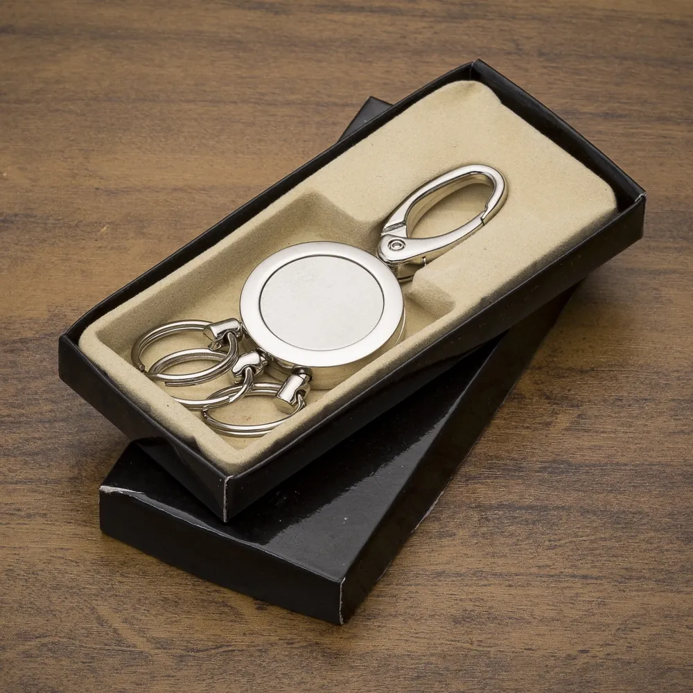 #Chaveiro Metal com 3 Argolas