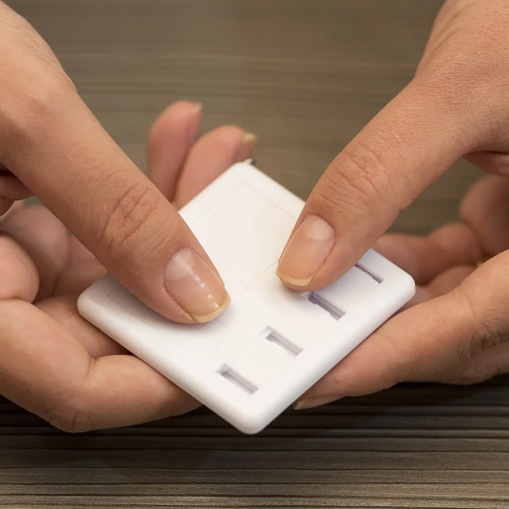 #Chaveiro Plástico Quebra-Cabeça