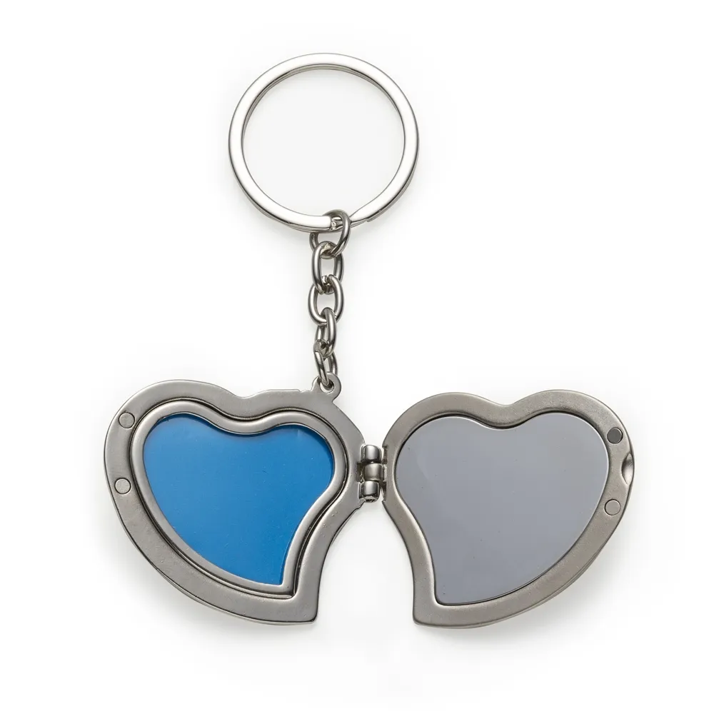 #Chaveiro Porta Foto Coração