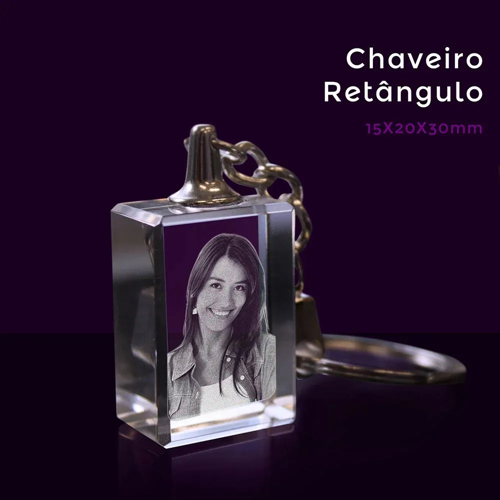 Chaveiro Retangular-CHV002