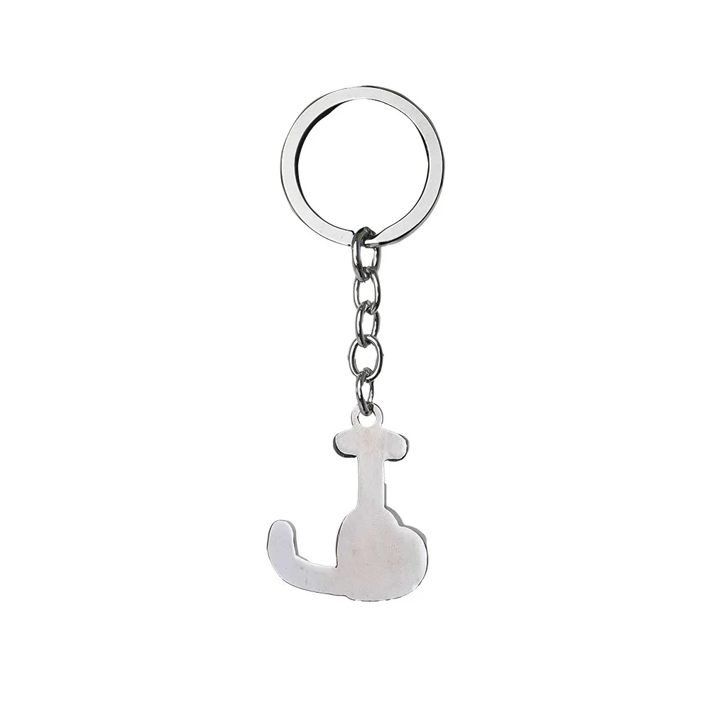 #Chaveiro de Metal Letra L