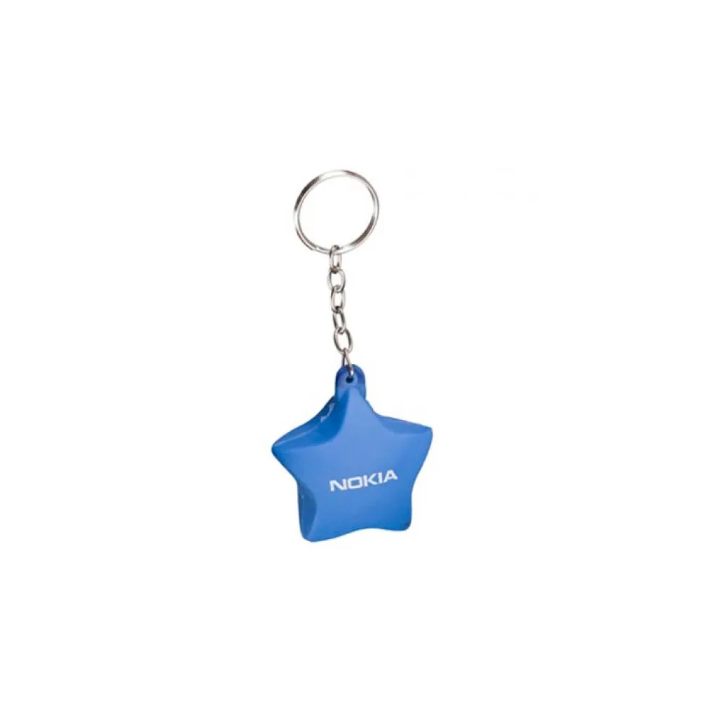 Chaveiro estrela vinil oca Personalizada