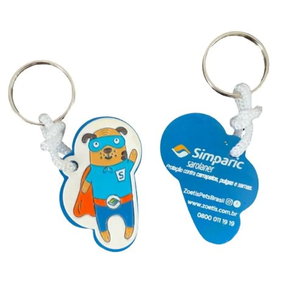 Chaveiros Emborrachado