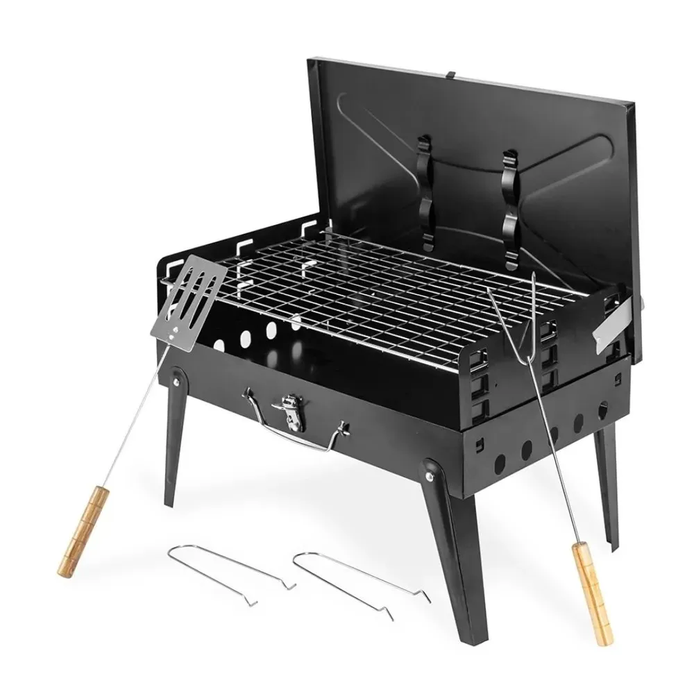 Churrasqueira Portátil vira Maleta