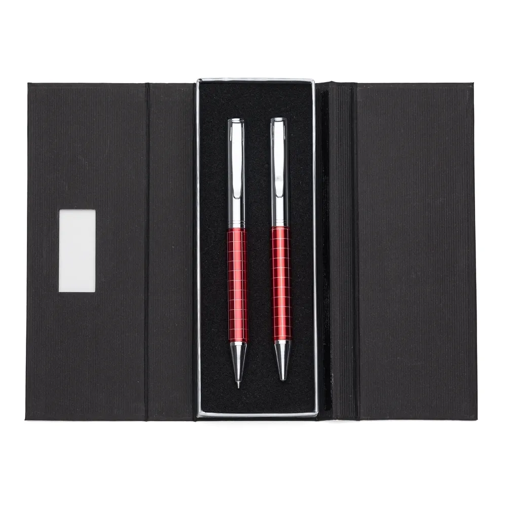#Conjunto Caneta e Lapiseira Metal