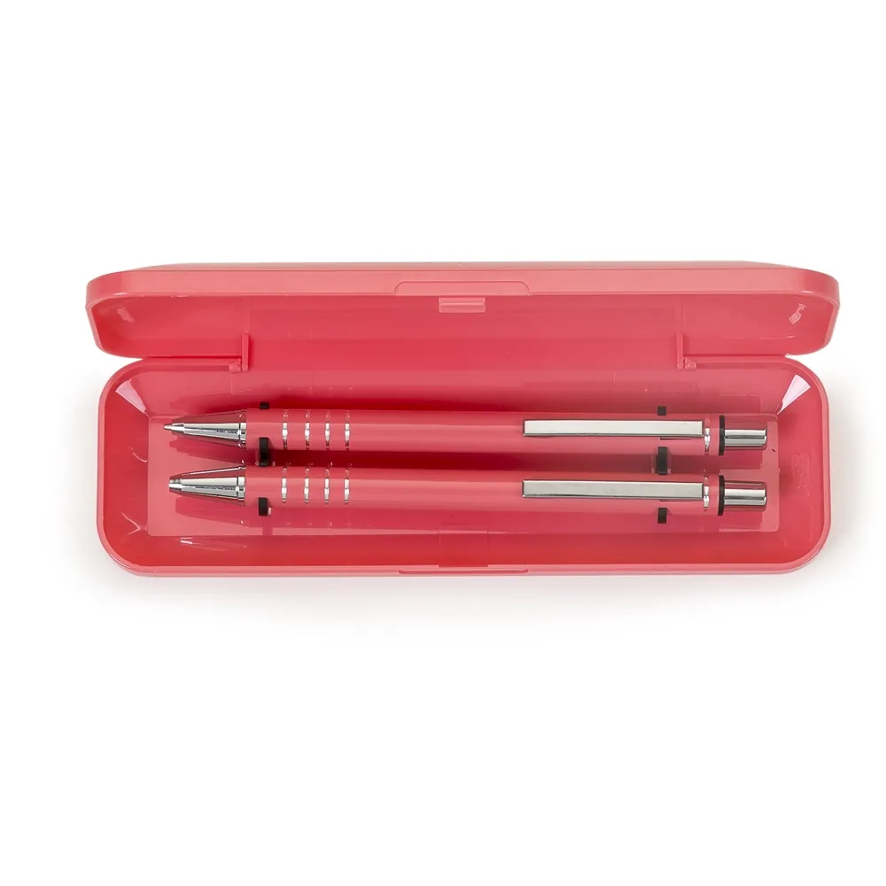 #Conjunto Caneta e Lapiseira Semimetal