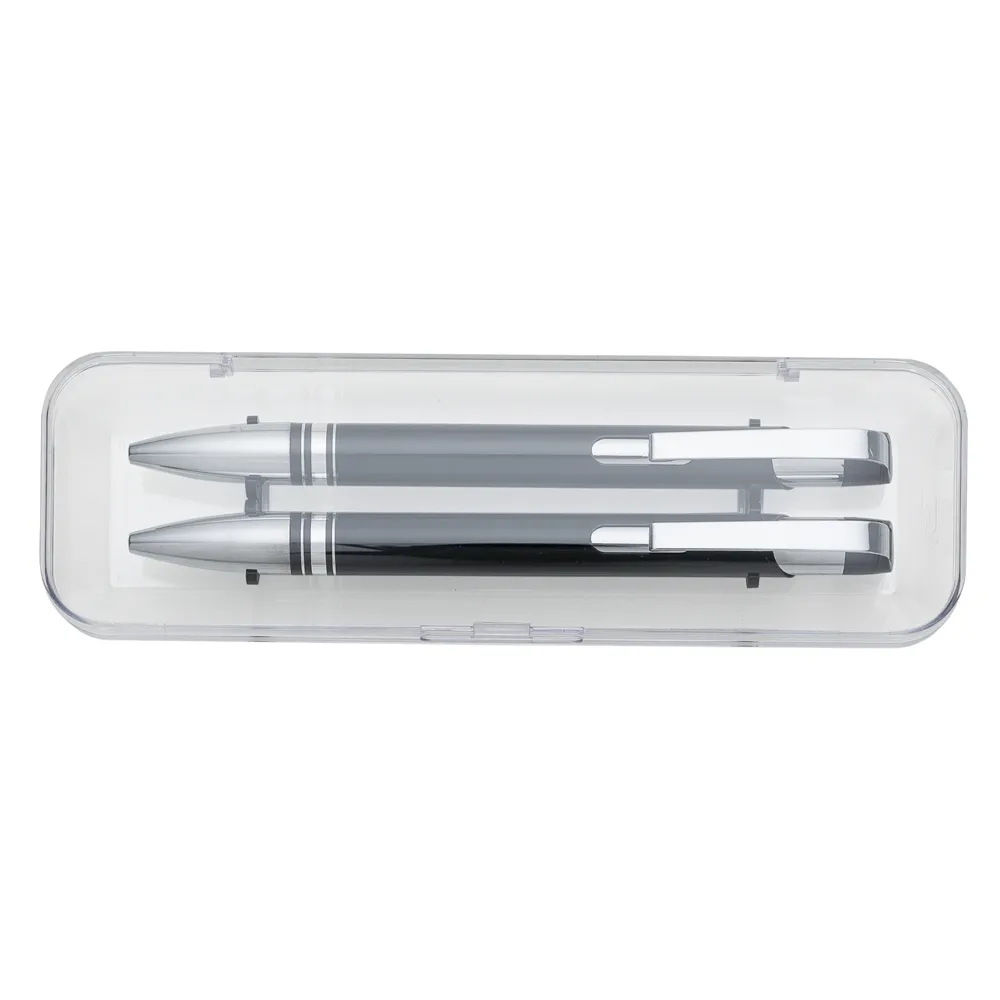 #Conjunto Caneta e Lapiseira Semimetal