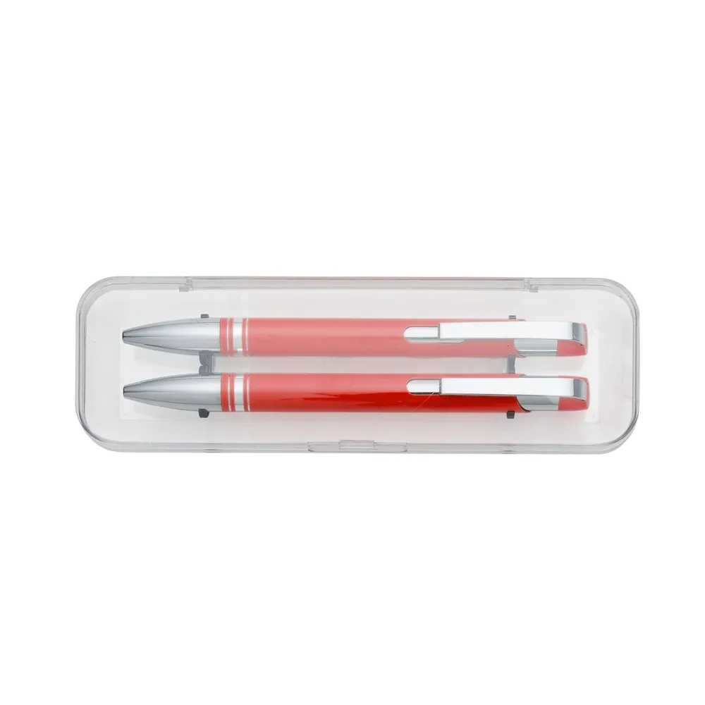 #Conjunto Caneta e Lapiseira Semimetal