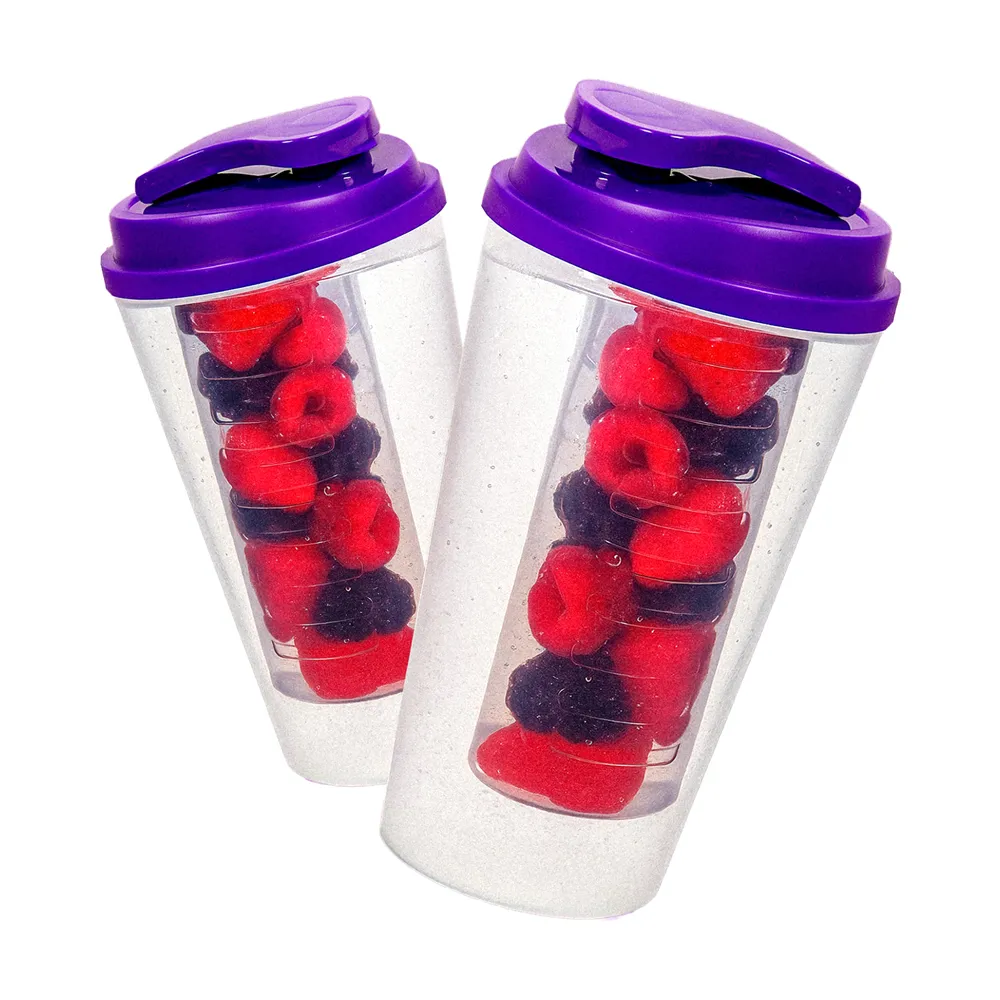 Copo Acqua Bio Shaker 550 ml c/ infusor de frutas-LN250PM017IN