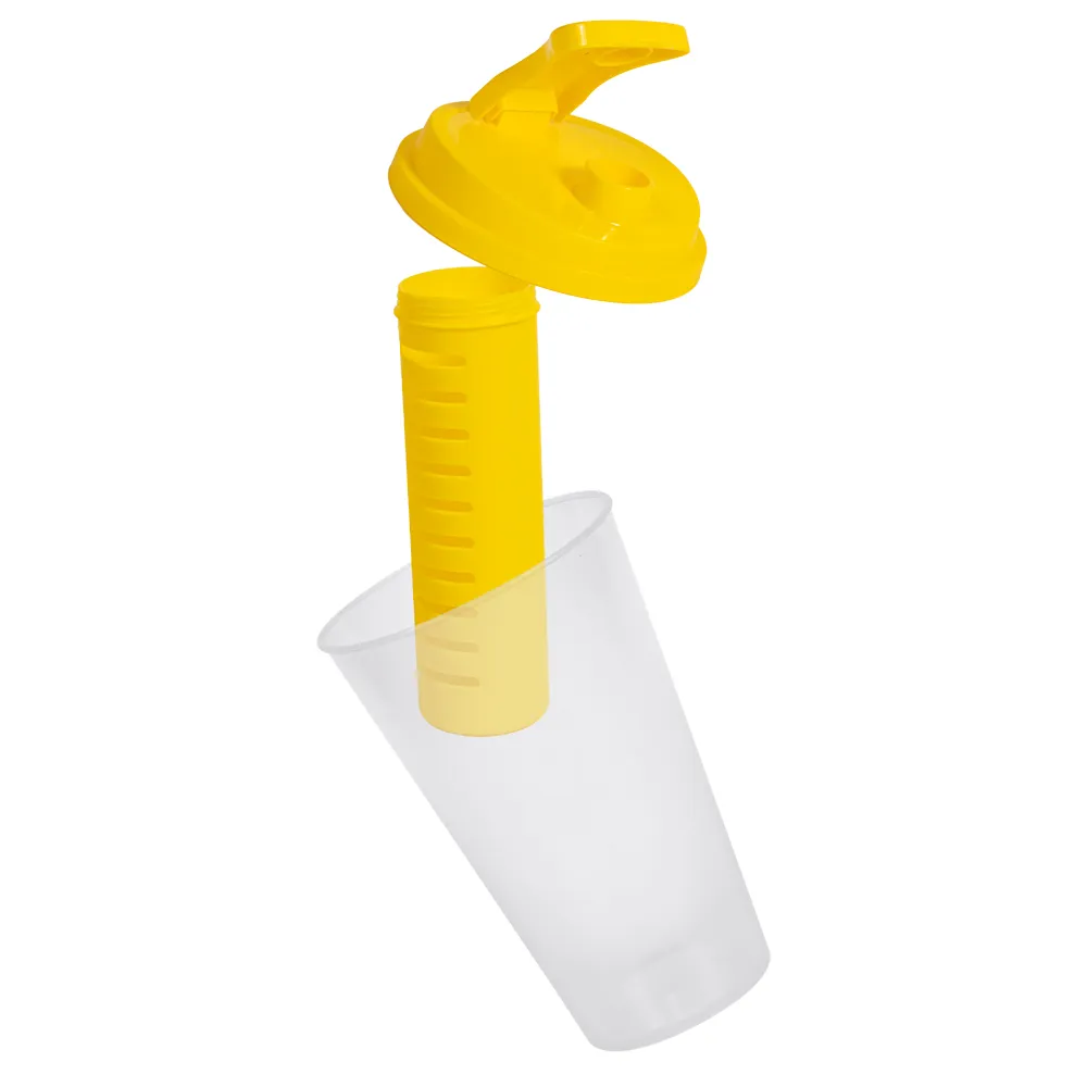 Copo Acqua Bio Shaker 550 ml c/ infusor de frutas