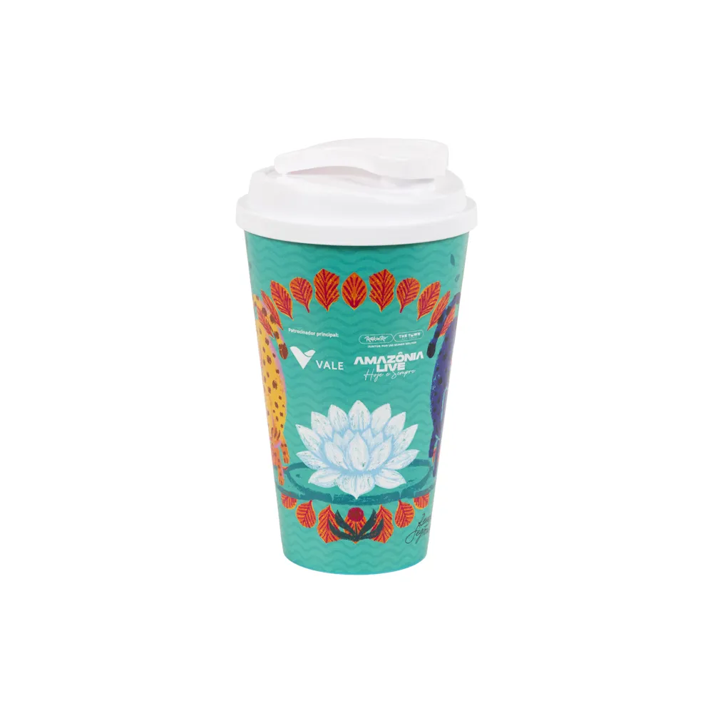 Copo Aqua Bio Shaker 550 ml In Mold Label-LN250PM017LB