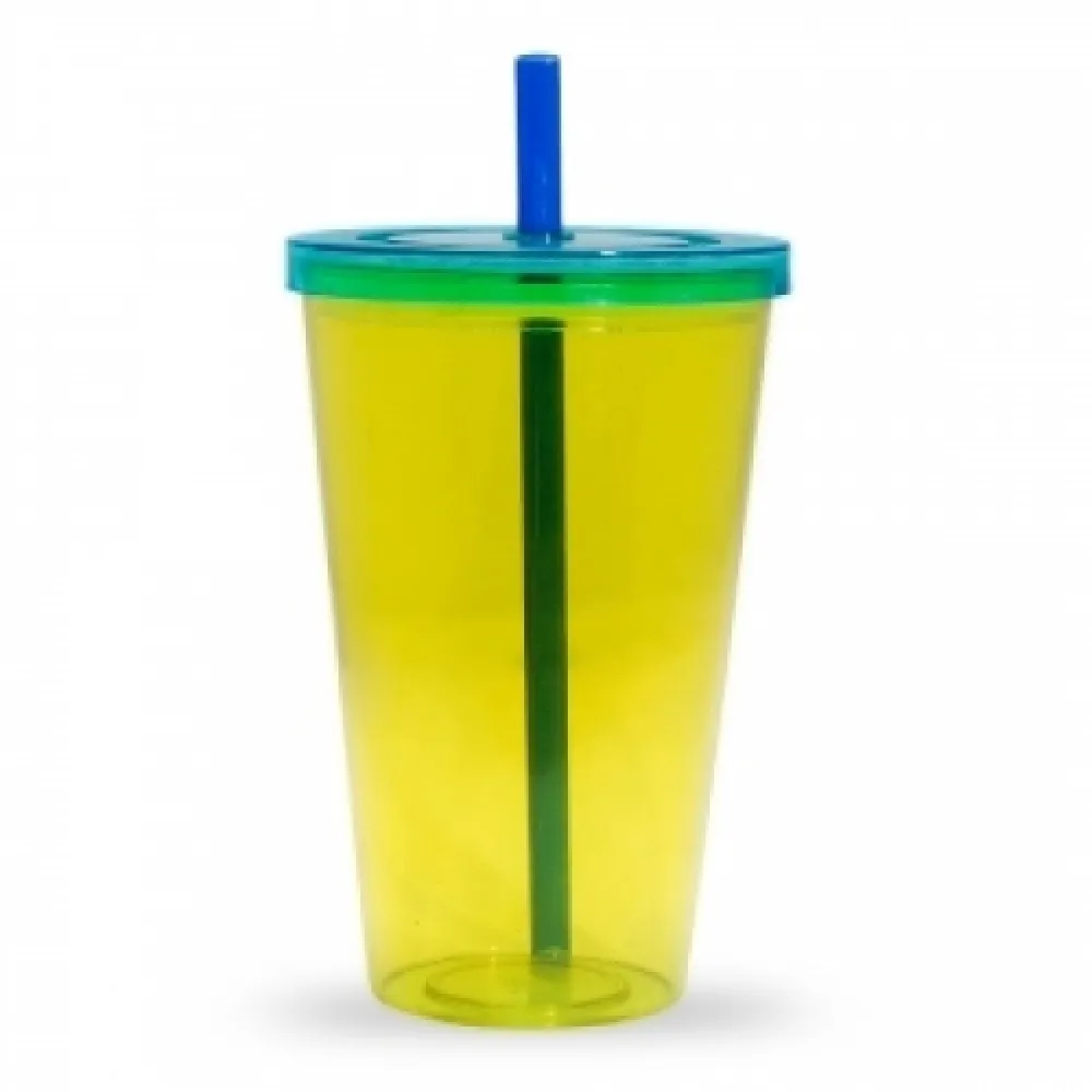 #Copo Plástico 1 Litro com Tampa