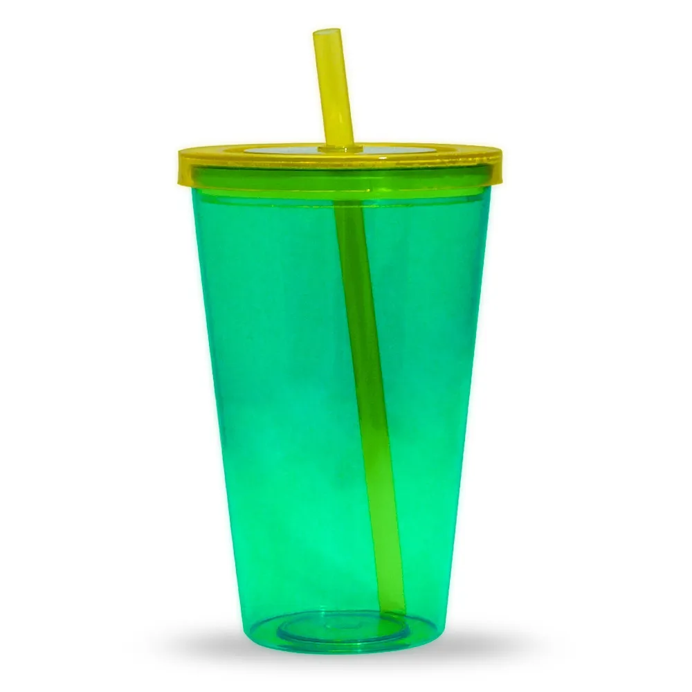 #Copo Plástico 1 Litro com Tampa