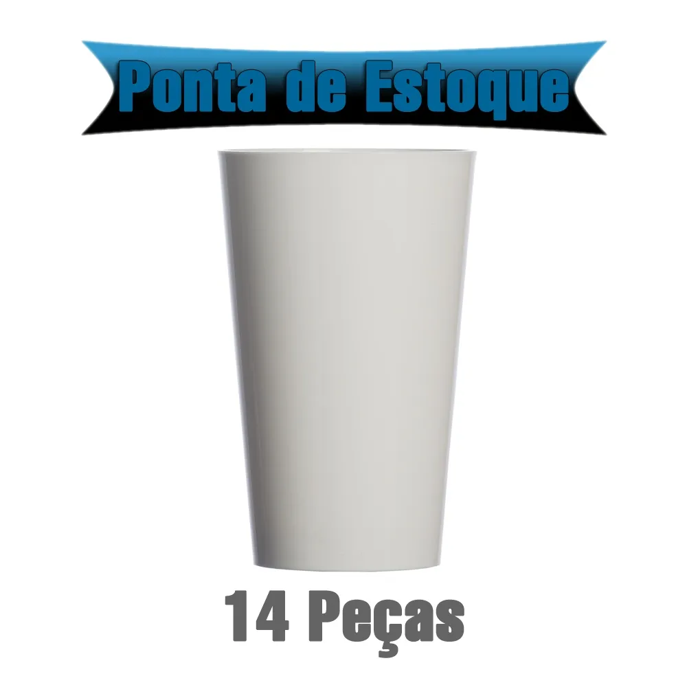#Copo Plástico 330ml