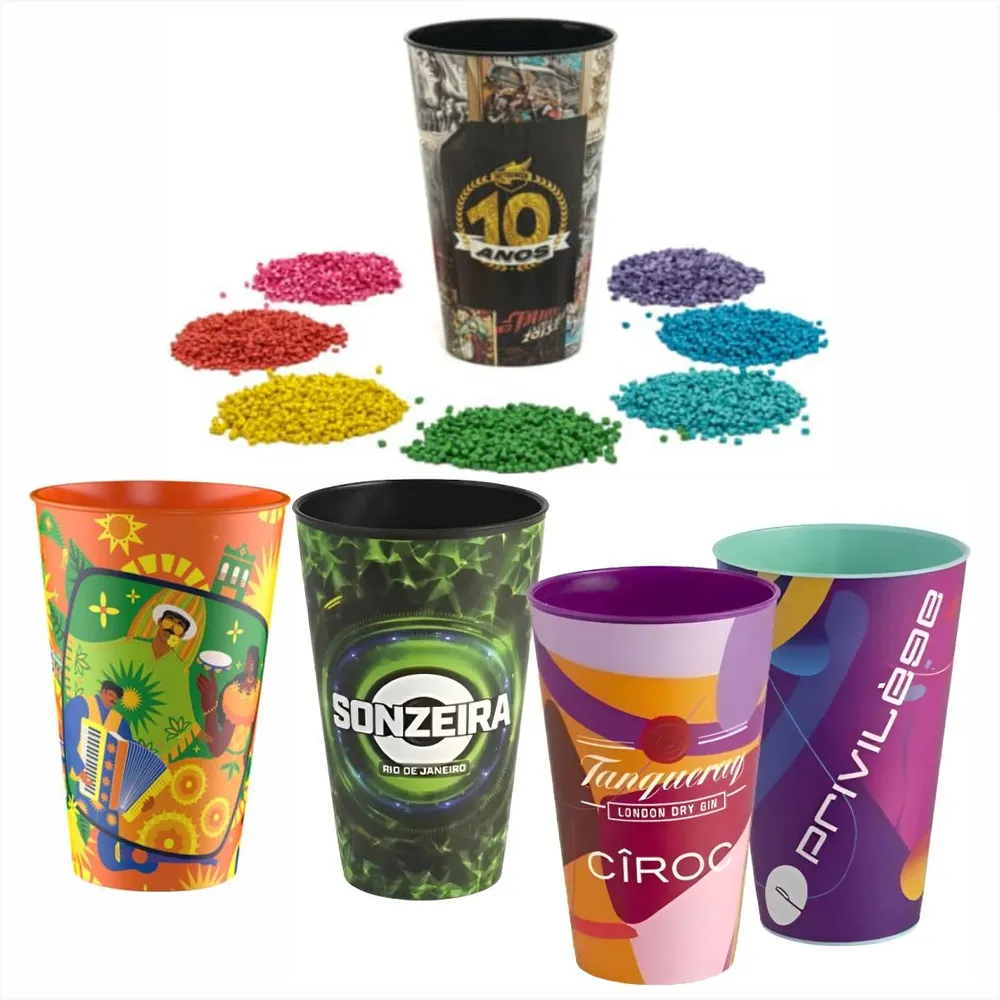 Copo Plástico INLABEL 550ml