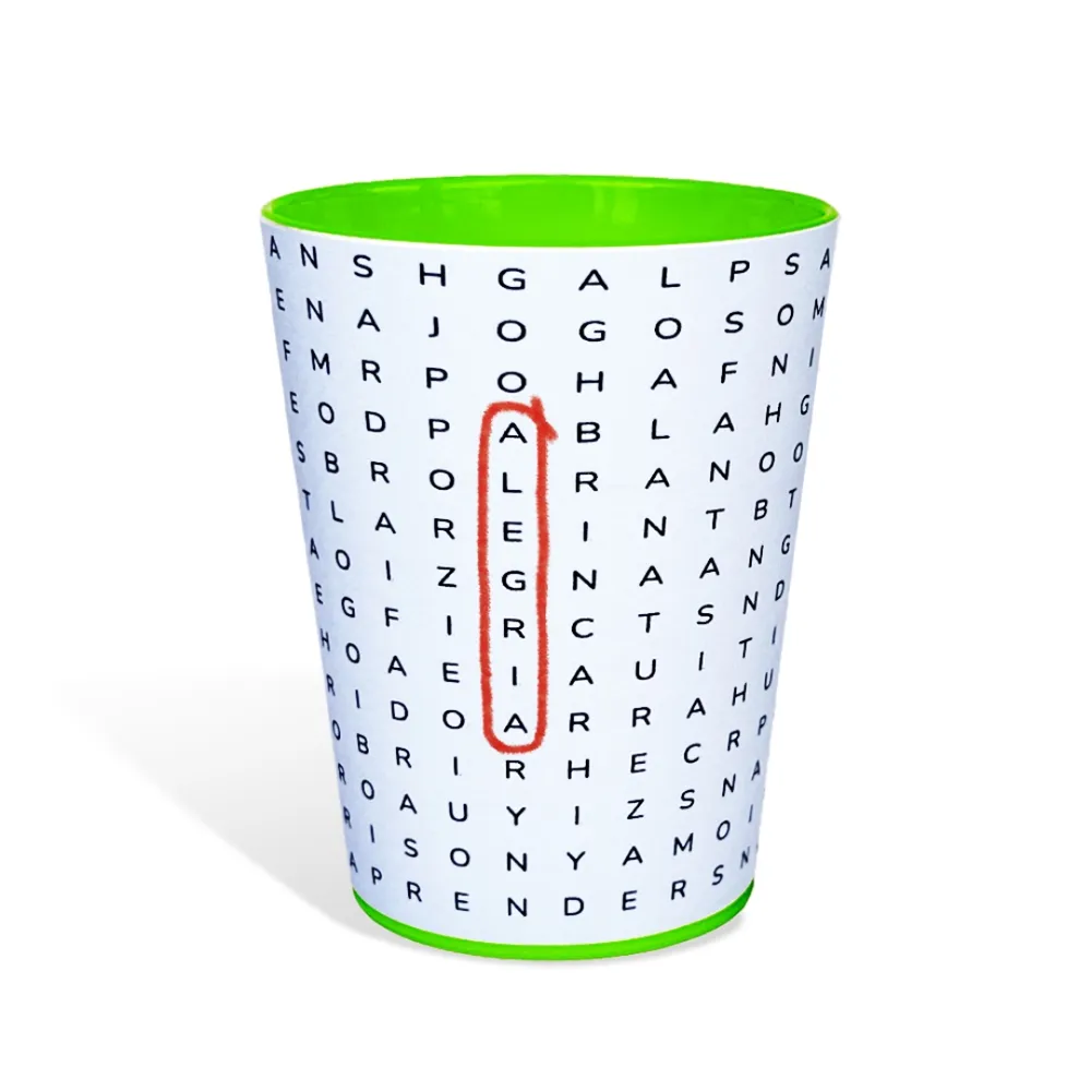 Copo Quebra Cuca – Mod.Caça-Palavras-CX-QCC