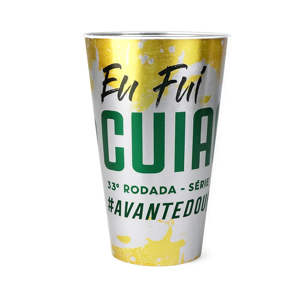Copo Super Drink 550ml In Mold Label Metalizado