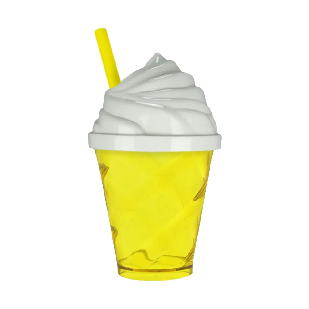 Copo Wave 350ml em PS c/ tampa sorvete