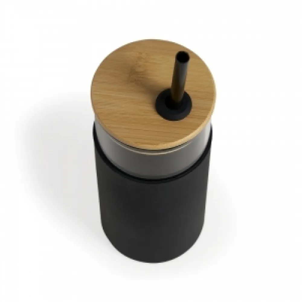 #Copo de Vidro com Tampa