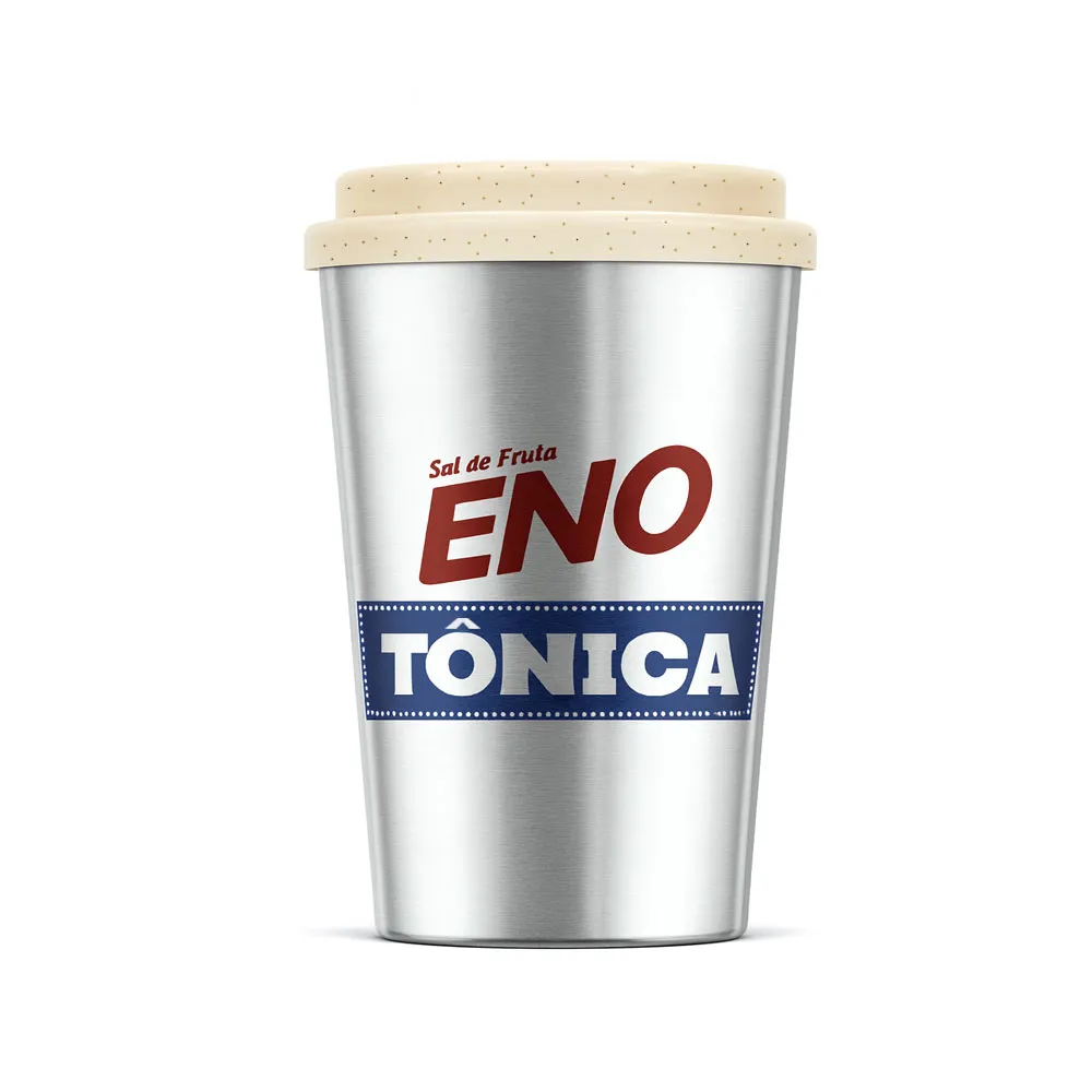 Copo para café Bucks 550ml In Mold Label Metalizado-LN250PM0010MT