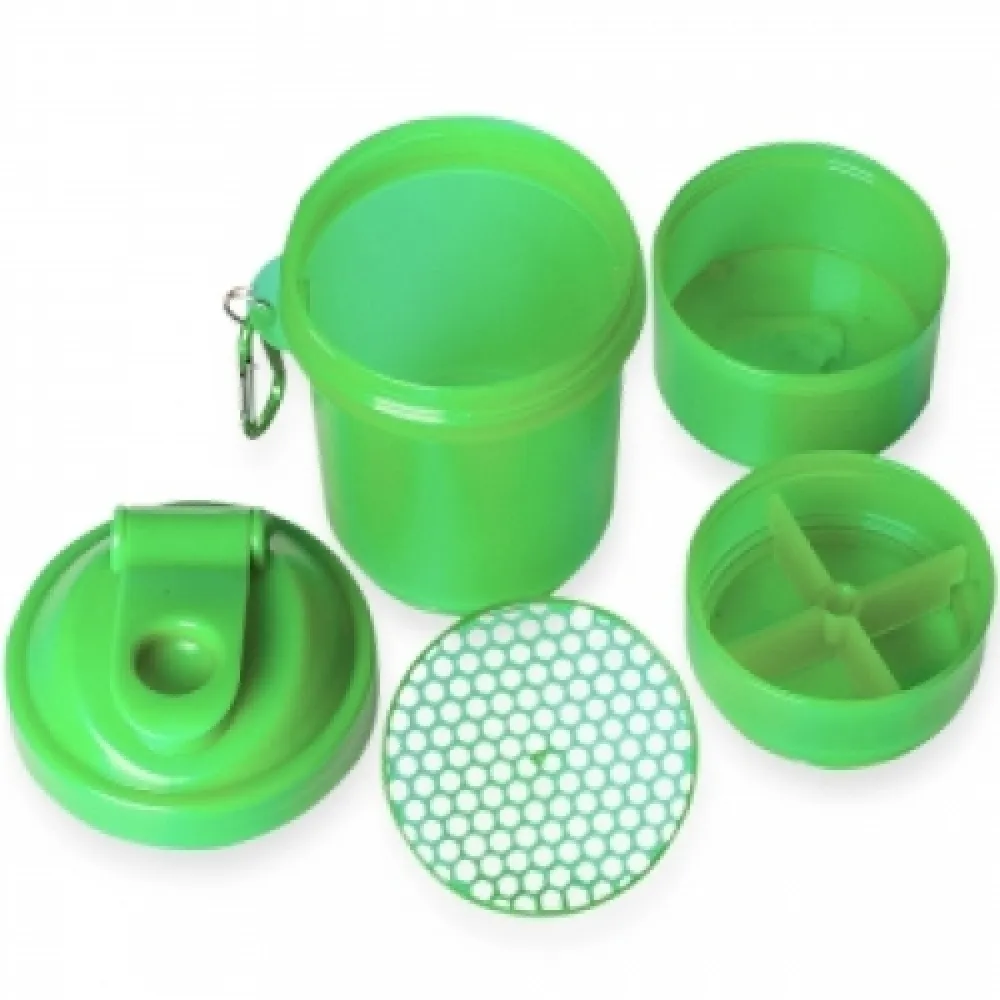 #Coqueteleira 400ml Porta Suplementos