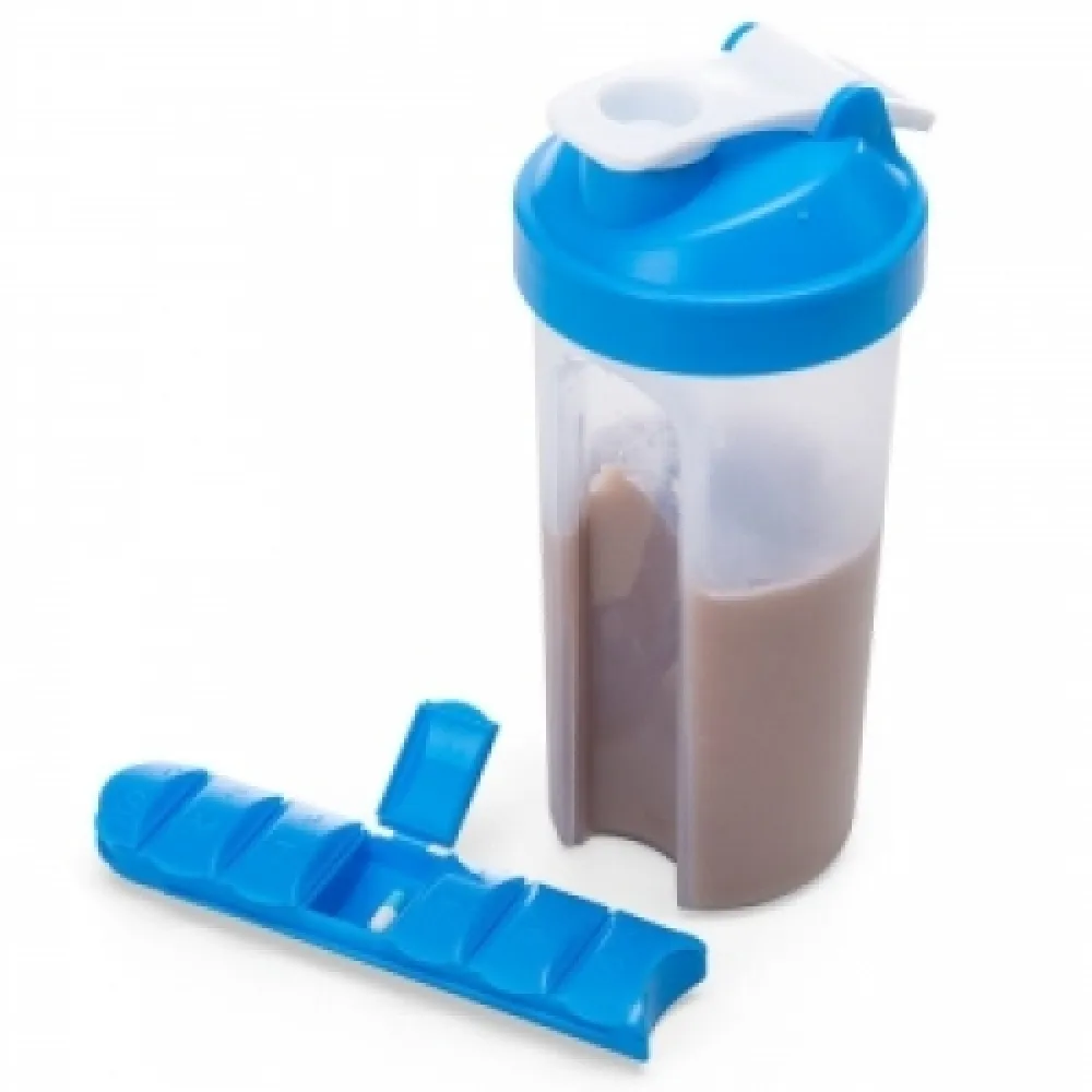 #Coqueteleira 750ml com Porta Comprimido