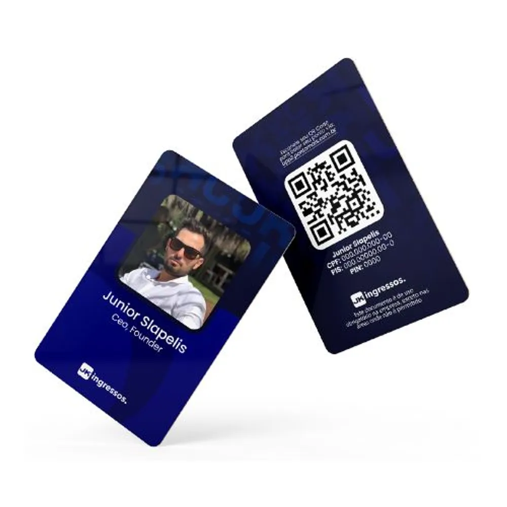 Cracha PVC-Cracha PVC