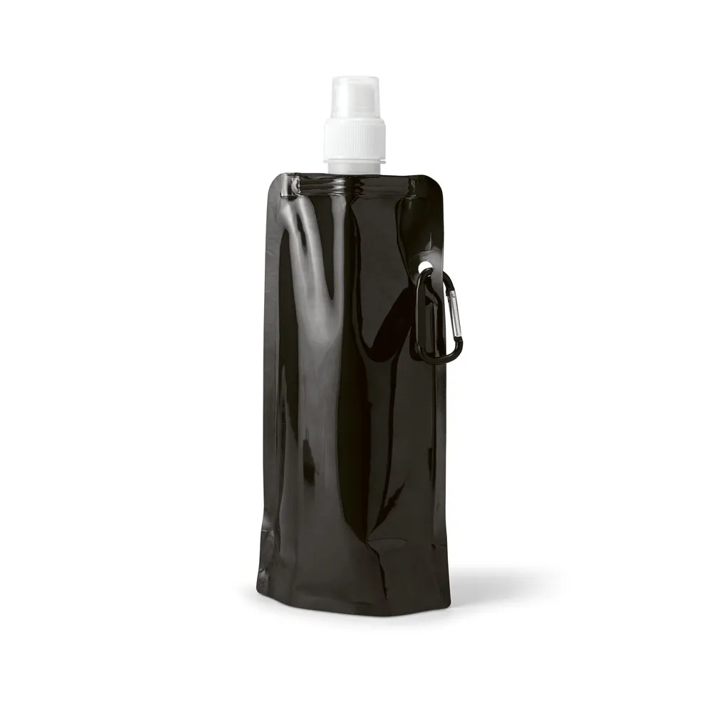 DECNOP. Squeeze dobrável em PE com bico de sistema "push-pull" e acabamento mate (460 mL)