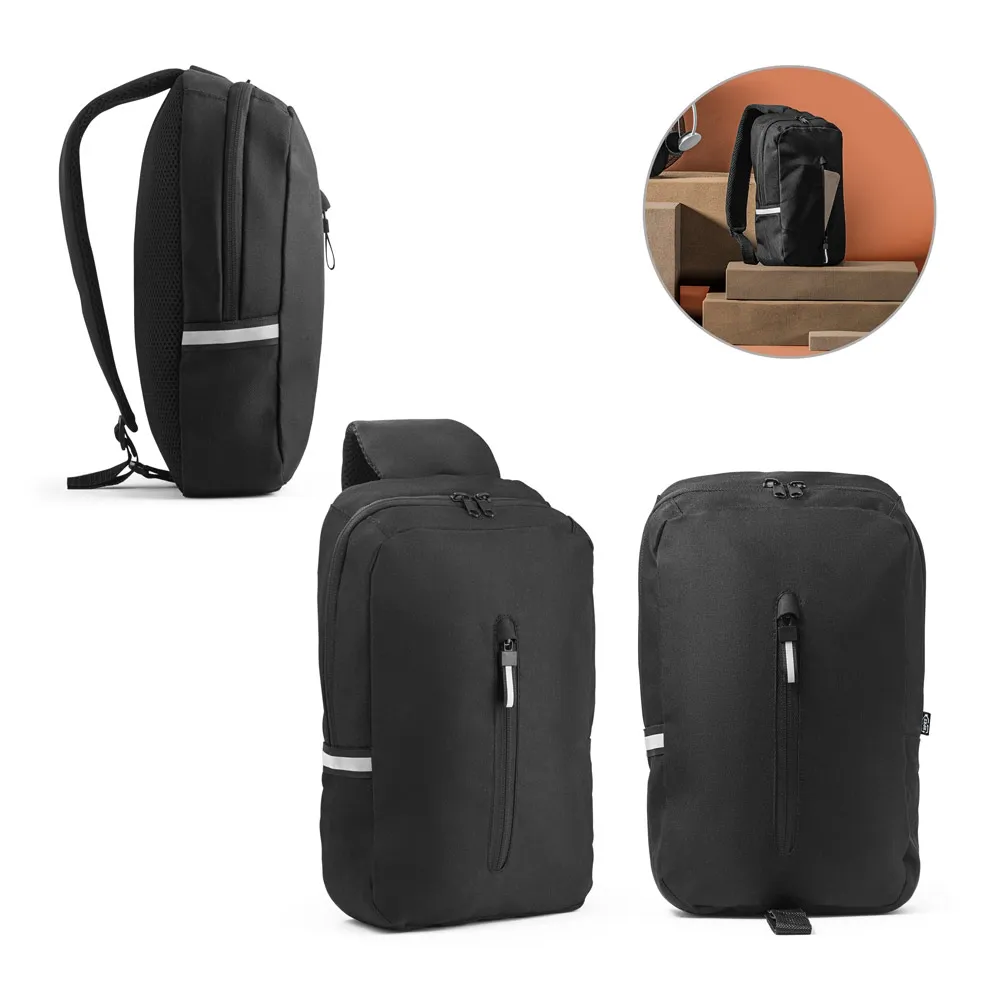 DELFOS. Mochila à tiracolo em 300D PET e 600D PET-92191