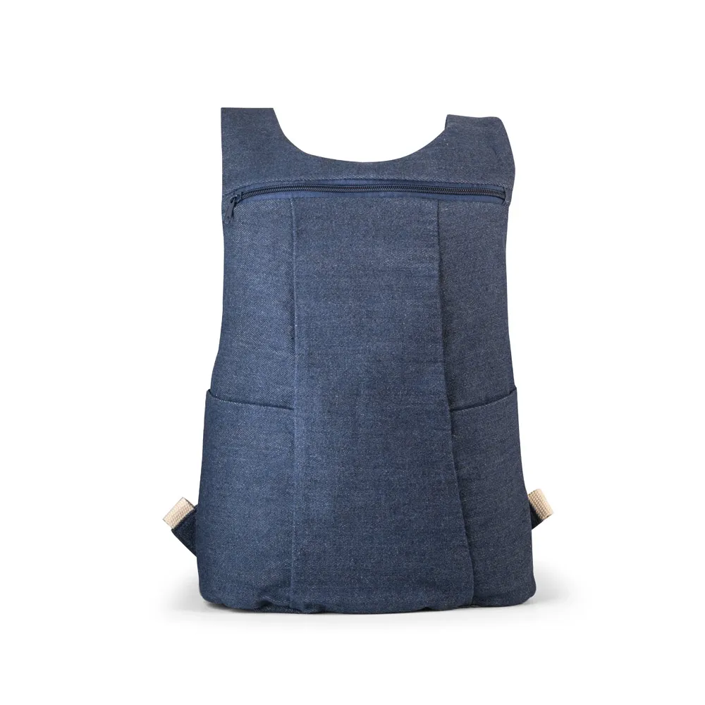 DENIM BPACK. Mochila casual em denim reciclado (300 g/m²)-92094