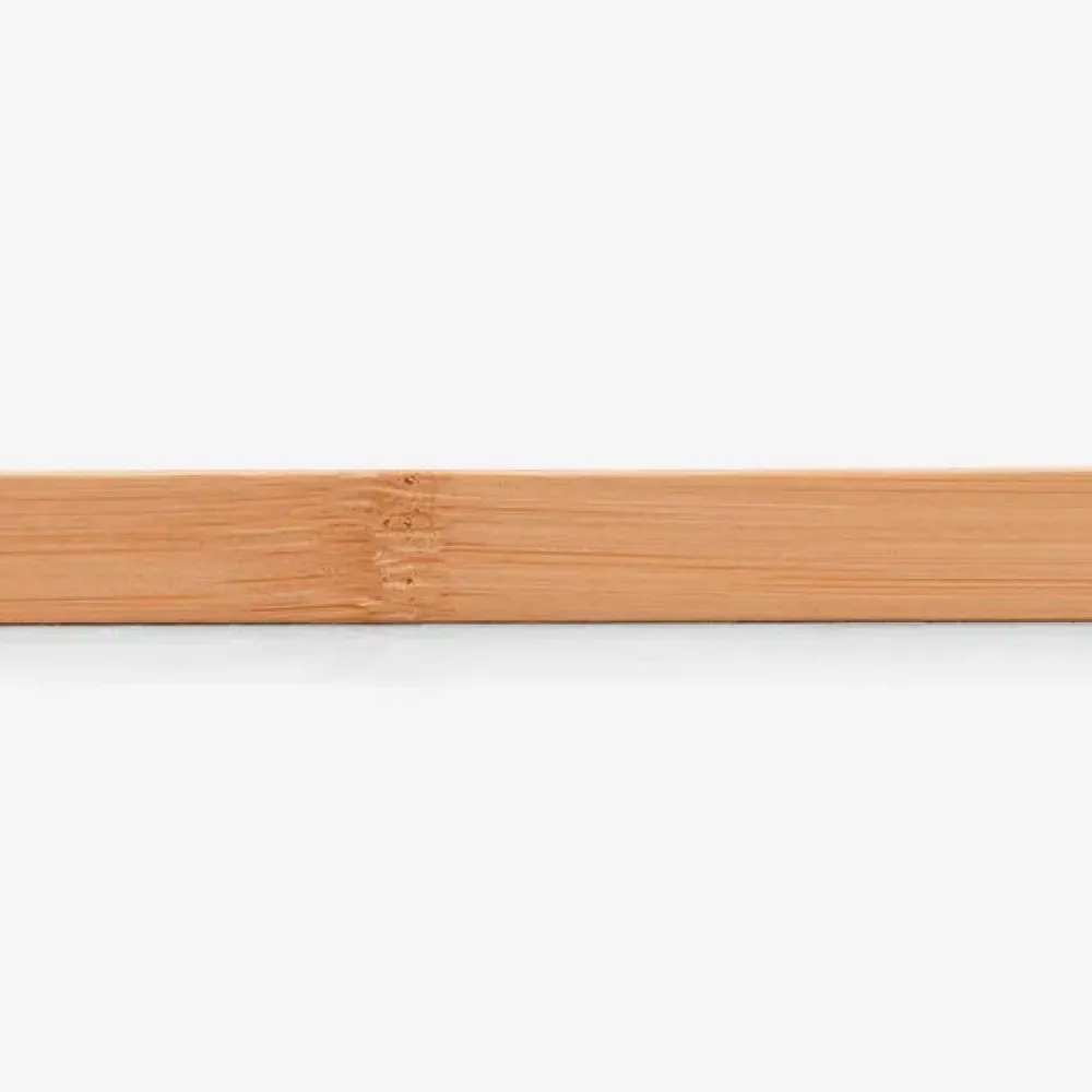 DESCANSA PRATO QUADRADO EM BAMBU - 18 CM