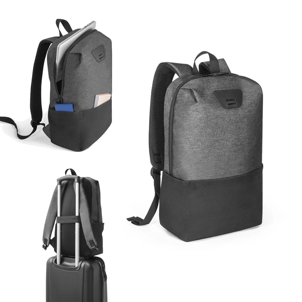 DOUALA. Mochila para notebook em 300D de alta densiade 2Tone com nylon 15.6″