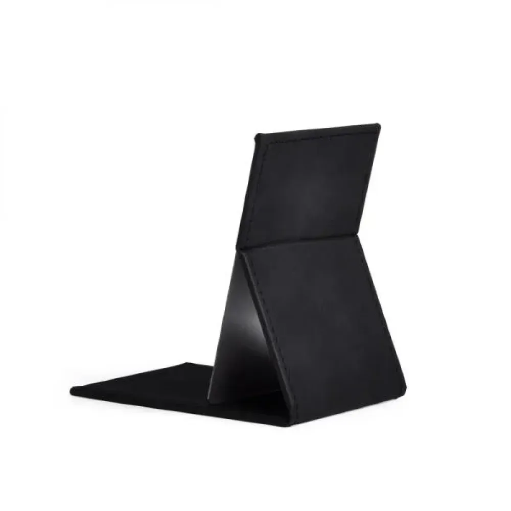 ESPELHO COM ACABAMENTO AVELUDADO PRETO - 10,8X7X1,8 CM