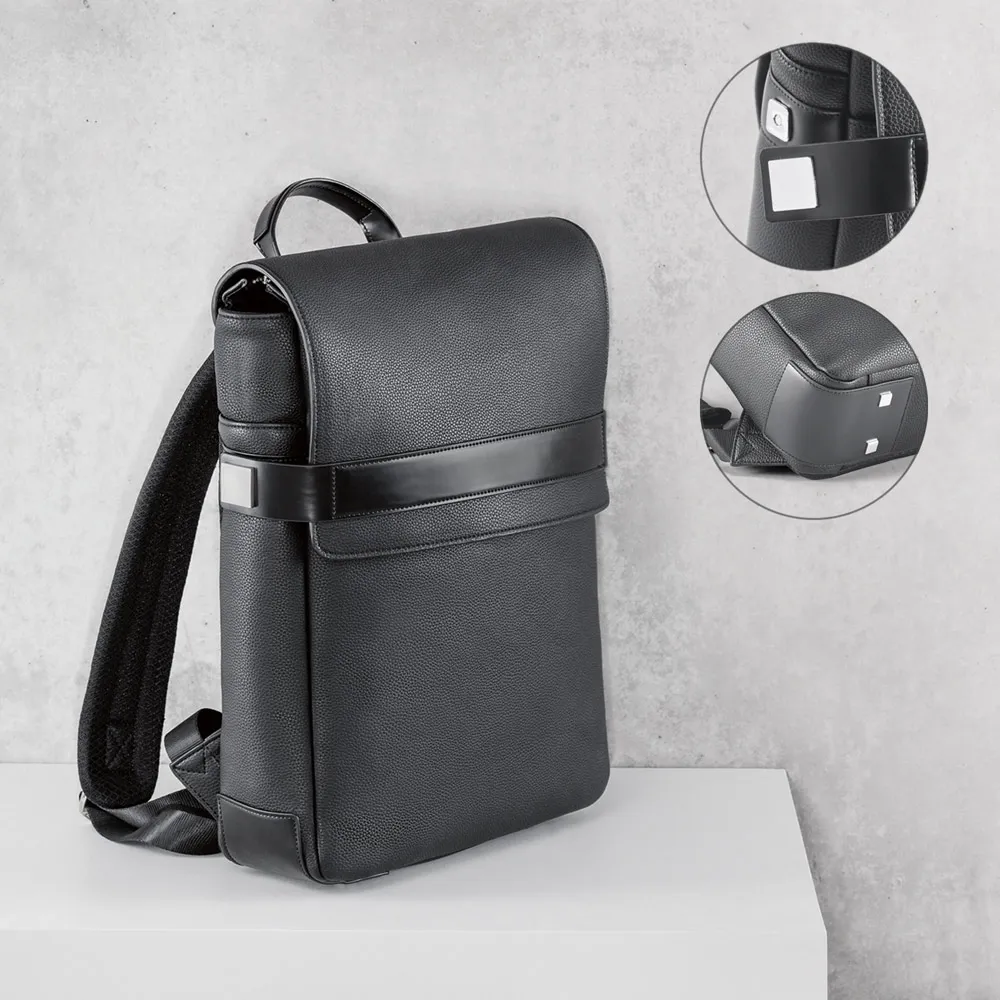 EMPIRE BACKPACK. Mochila polipele para portátil 14 em c.sintético