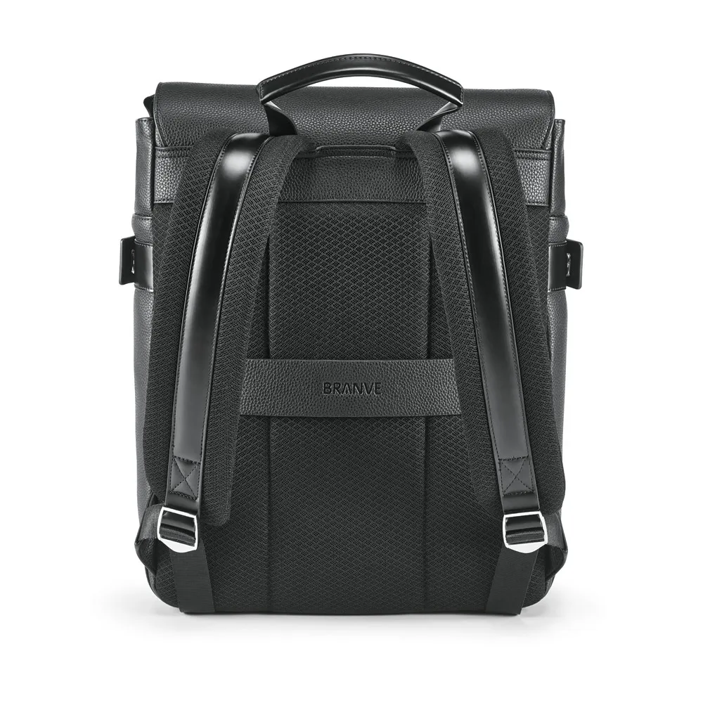 EMPIRE BACKPACK. Mochila polipele para portátil 14 em c.sintético PRETO