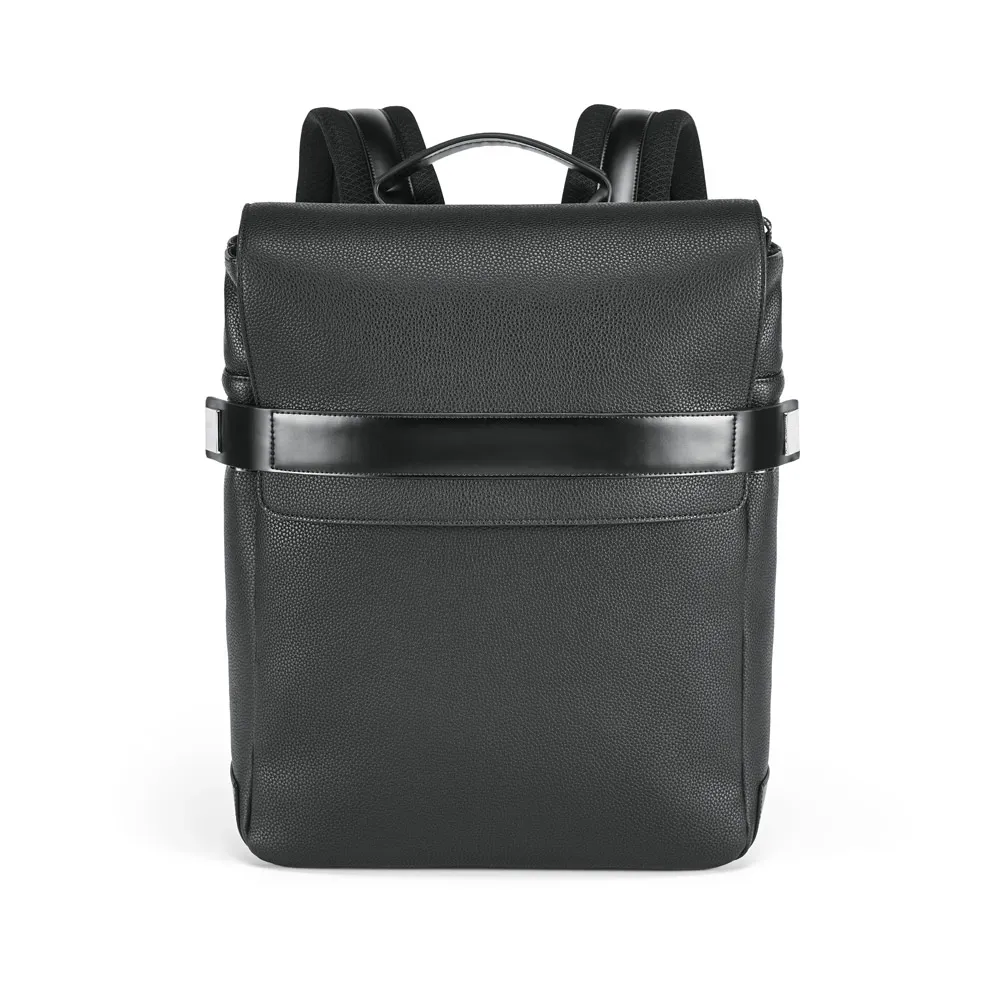EMPIRE BACKPACK. Mochila polipele para portátil 14 em c.sintético PRETO