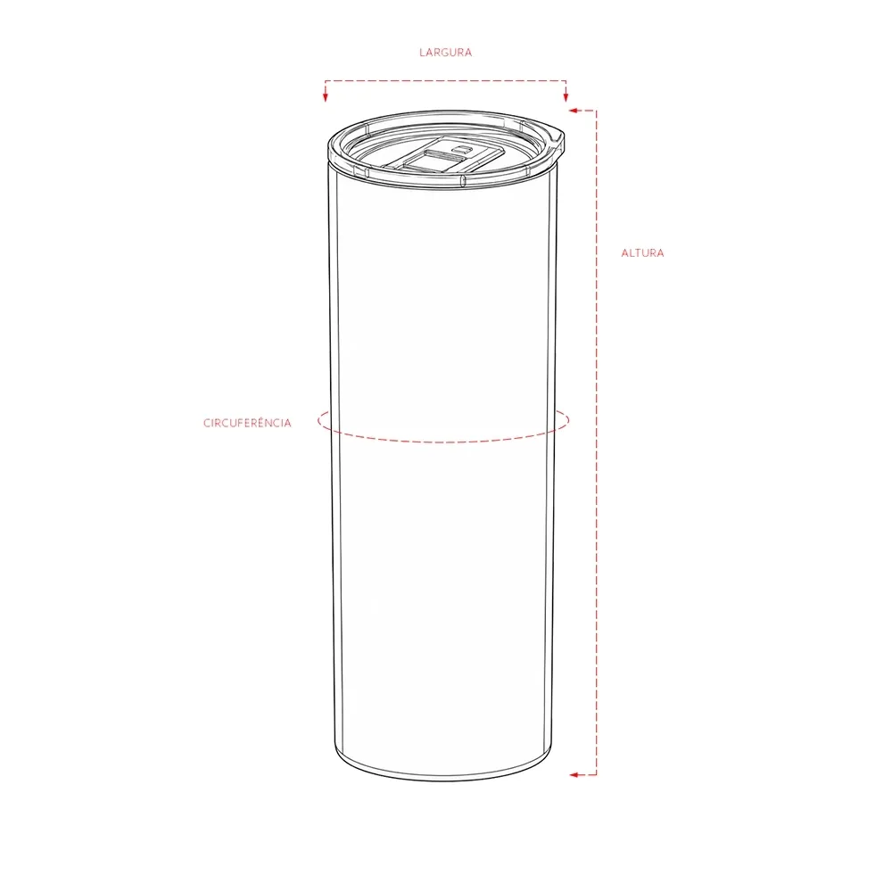 Copo Térmico 600ml