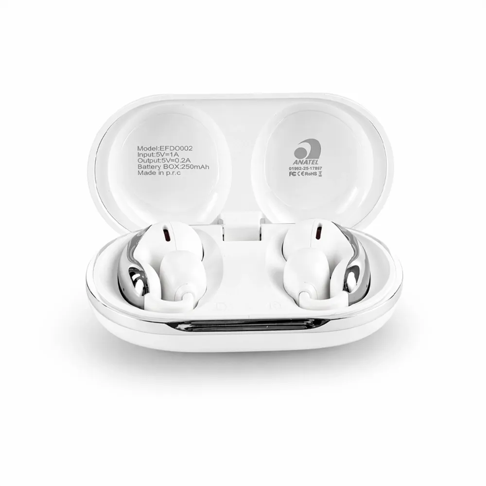 Fone de Ouvido Bluetooth com Case Carregador