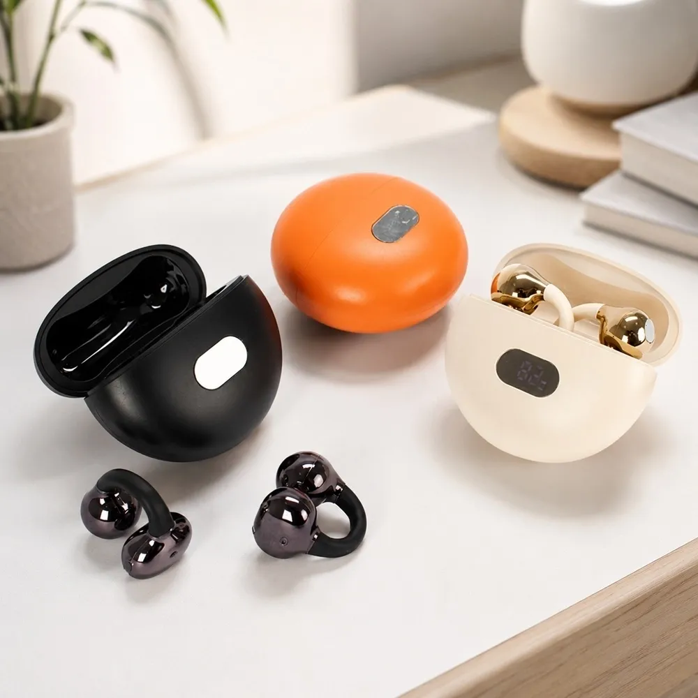 Fone de Ouvido Bluetooth com Case Carregador