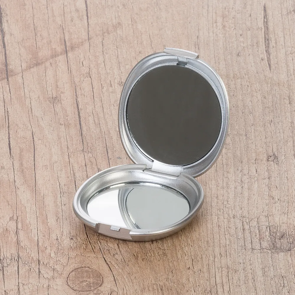 #Espelho Plástico Duplo Sem Aumento