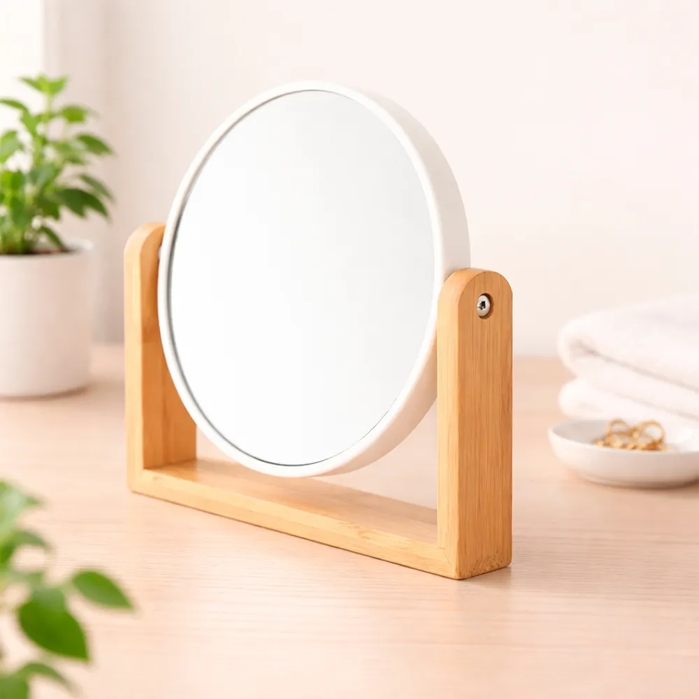 Espelho de Mesa Bambu