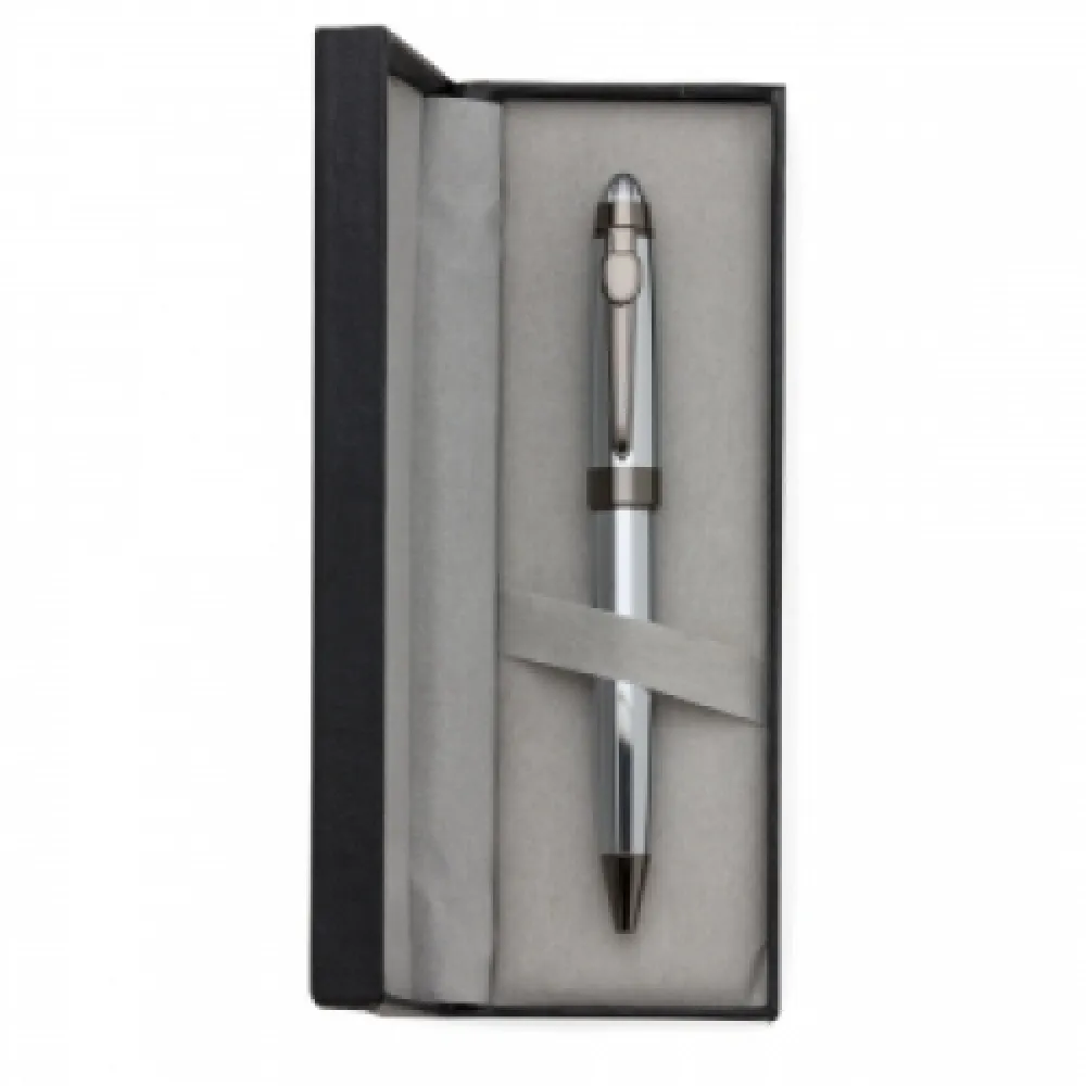 #Estojo Couro para 2 Canetas