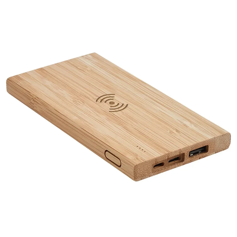 FITCH ECO. Bateria portátil em bambu 5000 mAh-57909