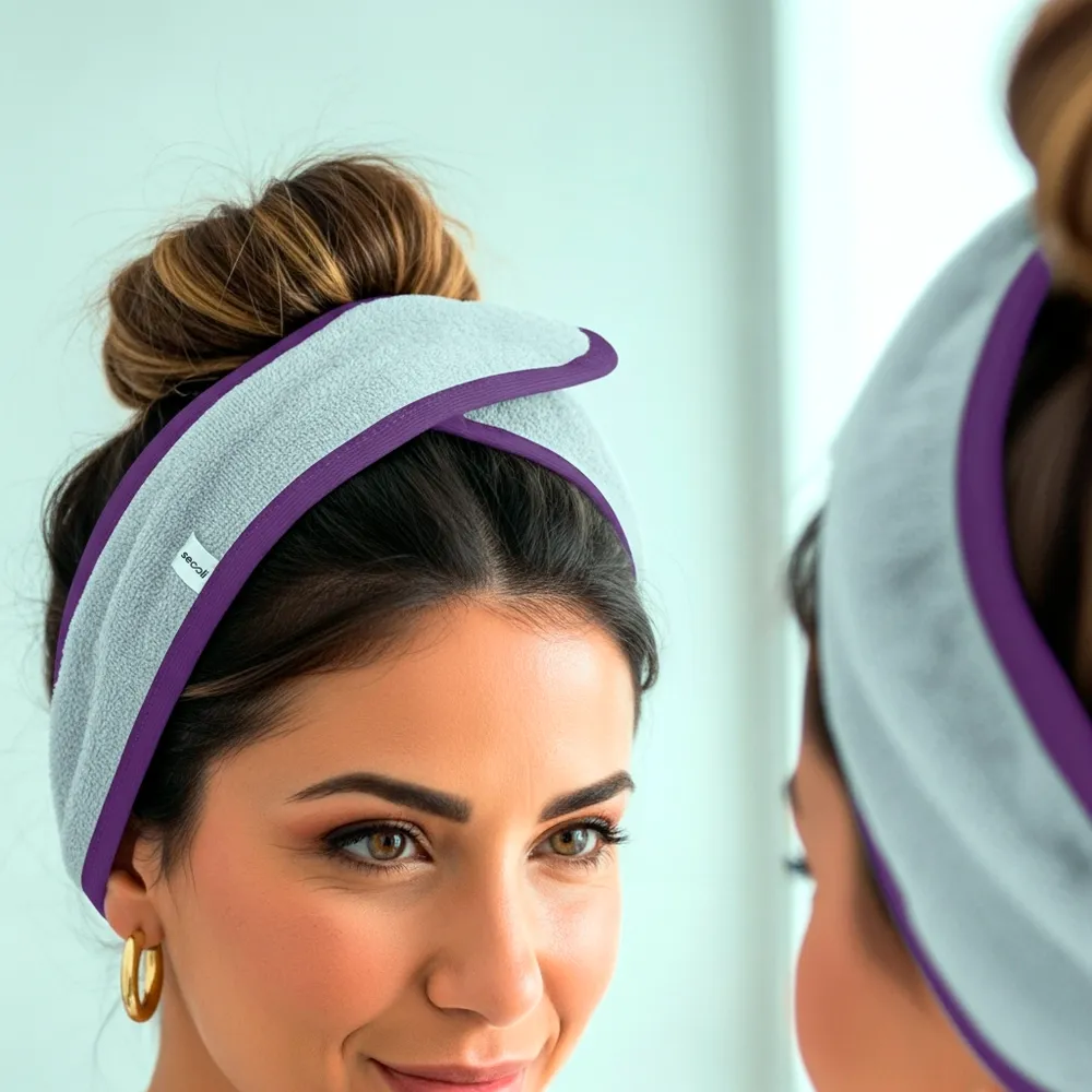 Faixa de Cabelo de Veludo 