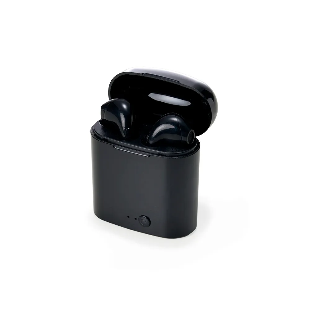 Fone de Ouvido Bluetooth com Case Carregador-14199preto