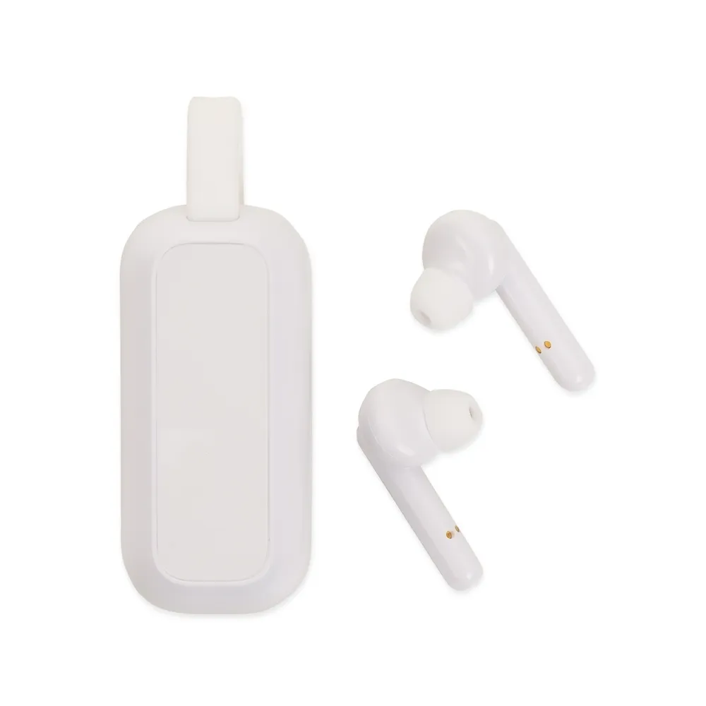 Fone de Ouvido Bluetooth modelo Earbud com estojo de recarga