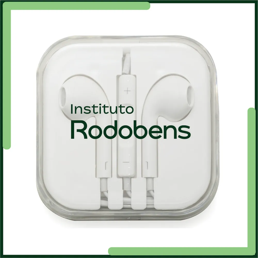 Fone de Ouvido Estéreo com Microfone-IR12789