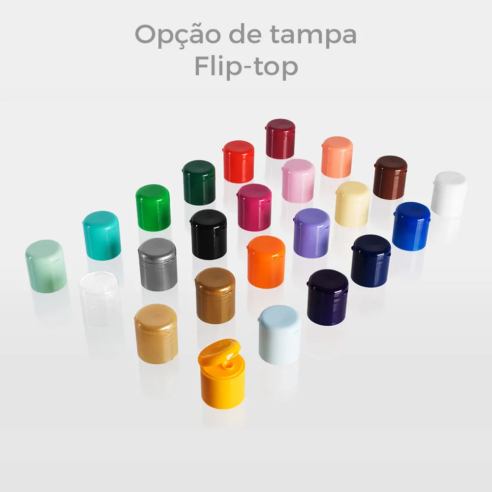 Frasco Pet Oval 140/200/240ml Preto  