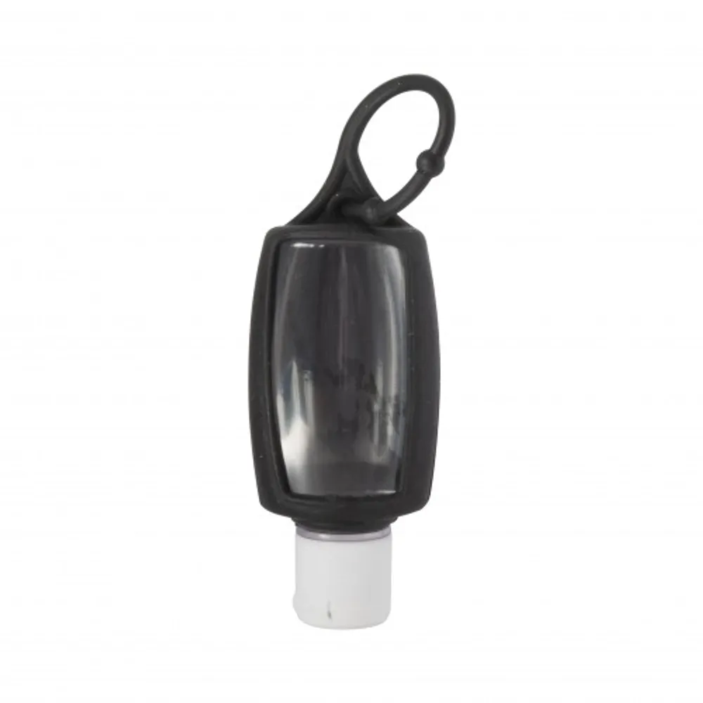 Frasco para álcool gel 40ml com chaveiro