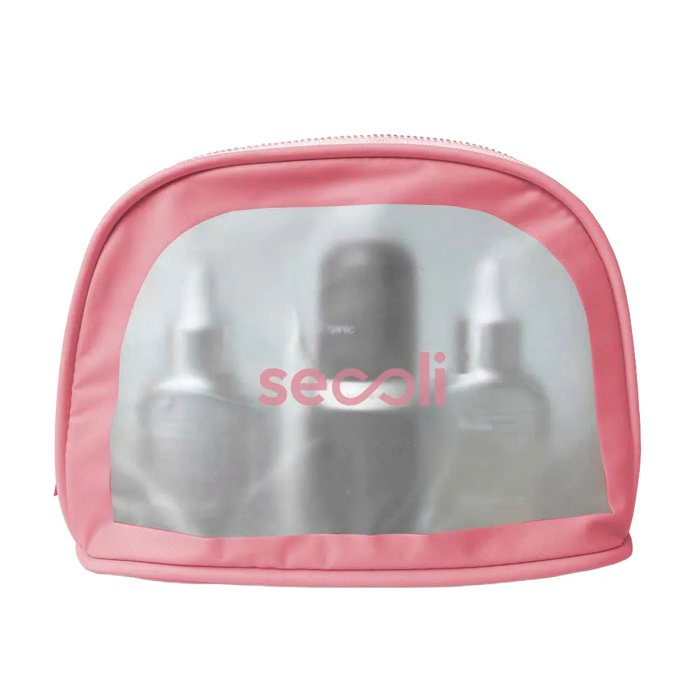 Frasqueira com Visor Transparente Semirrígida 